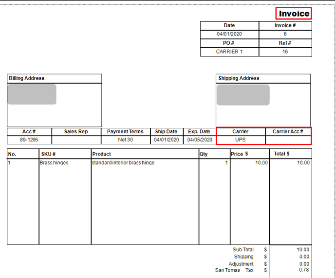 Carrier_Invoice